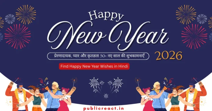 नव वर्ष की शुभकामनाएं सन्देश हिंदी में